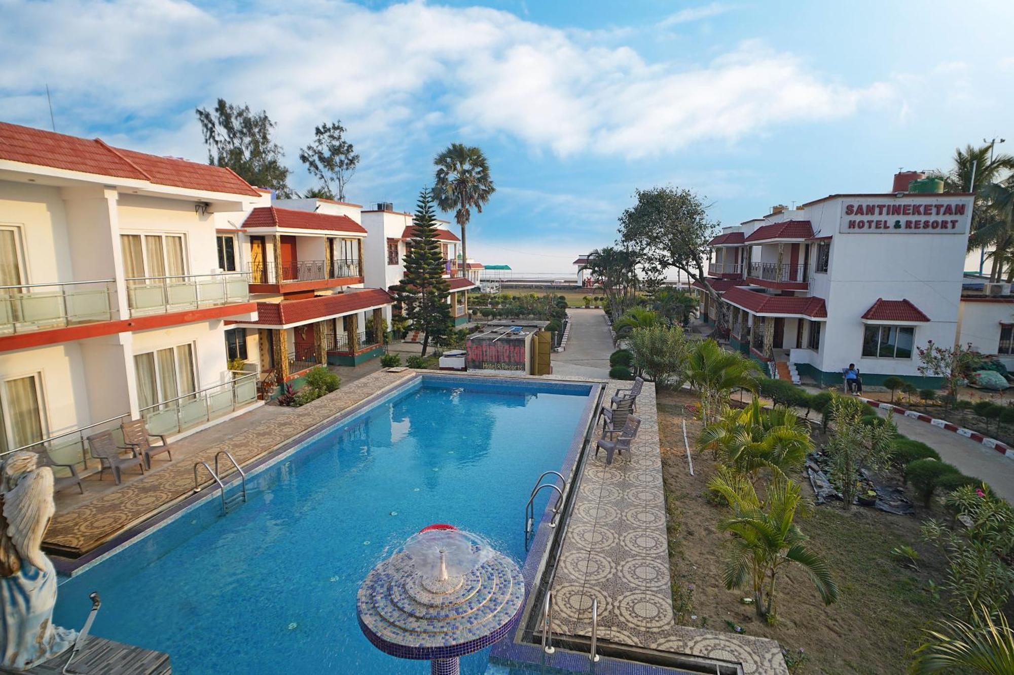 Santiniketan Hotel And Resort !! On Beach Family Resort !! Mandarmani Kültér fotó